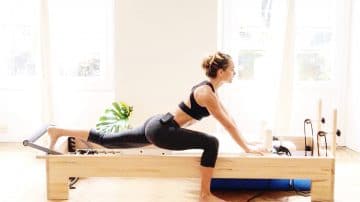 Totally Toned Body Sculpting Pilates Reformer workout with foam roller