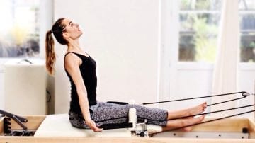 strong back & shoulders Sexy got back TALL AGAIN, PILATES REFORMER workout-Gone Adventuring