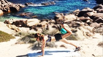 deep core Sugarloaf Stretch & Tone PILATES MAT by Gone Adventuring