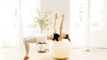 Total body stronger FIT Ball Pilates workout video