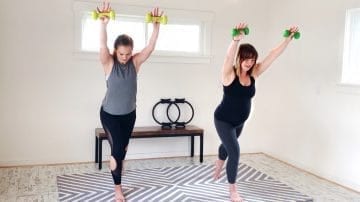 Energizing Ballet Barre with Becca & baby by Gone Adventuring