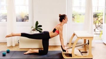Pilates Chair Workout: Core & Hamstrings by Gone Adventuring
