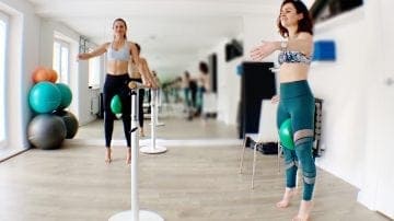 Barre Flow 5 min with Hilal Leigh - Gone Adventuring