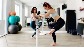 Barre Stretches with Hilal Leigh on Gone Adventuring