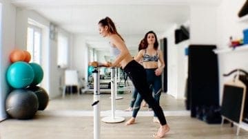 How To: BARRE Push ups with Hilal Leigh on Gone Adventuring