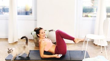 BB HIIT & Sculpt! (flat belly & round booty) Mat workout -Gone Adventuring