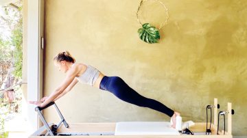 The Long Stretch, a "How To" Pilates tutorial by Gone Adventuring