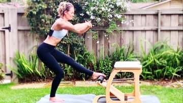 Lower Body Burn-out on the PILATES CHAIR by