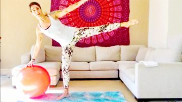 Full Body Fitball Live Replay, Get your Sweat On - Gone Adventuring