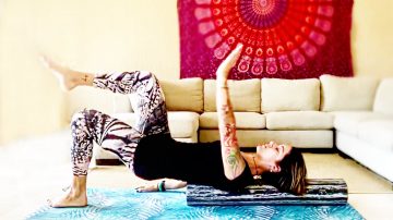 Total Body Roller Pilates Mat with Paola, Live Replay with Gone Adventuring