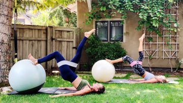 Abs + Booty Stability Ball Strong Workout