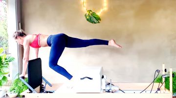 Day 5: Pilates Jumpboard Cardio Cleanse, Strength training for fat loss by Gone Adventuring