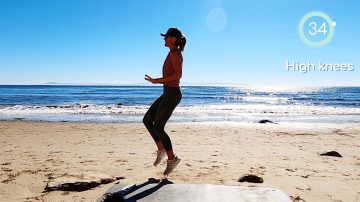 Day 15: Cardio Circuit Training at the Sea 🏖 by Gone Adventuring