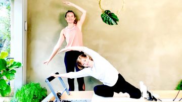 Prenatal Pilates Exercises on the Reformer at 13 weeks by Gone Adventuring