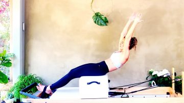 Sit Ups with Twist on a Short Box, Day 3 by Gone Adventuring