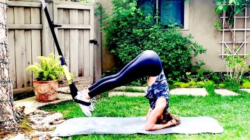 TRX Abs Workout Deep Toning for our Day 12, Rock your Abs! by Gone Adventuring