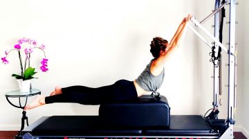 Kristi's Full Body Stretch Routine on the Trap Table - Weekend Vibes by Gone Adventuring