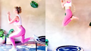 23 MIN Total Body Boost Sculpt + 23 MIN Coordinated Cardio Rebounding