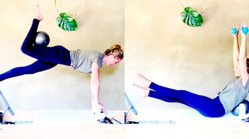 24 MIN Soft Ball Sculpt + 19 MIN Balance Beam Jumps