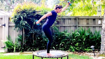 Abs + Arms + Cardio Bounce & Sprint, Live Replay