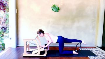 Dynamic, Full Body Sculpt Athletic Chair, Live Class Replay