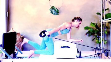 Back & Booty Burnin' Jump, REFORMER FIT IN 15-20