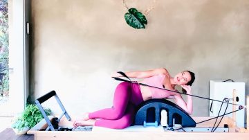 Strappy, Happy Athletic Spine Corrector, Live Reformer Class Replay