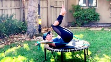 20 Min Balance Bands & Mat + 20 Min Fun on the Trampoline