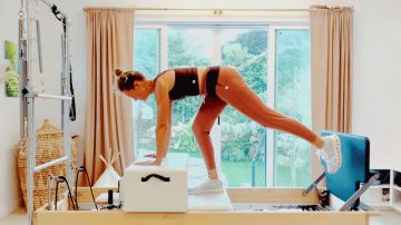 Quick Cardio Kick, Total Body Jumpboard Reformer