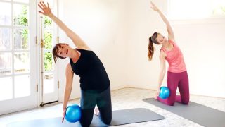 Stretching routine with Becca & baby by Gone Adventuring