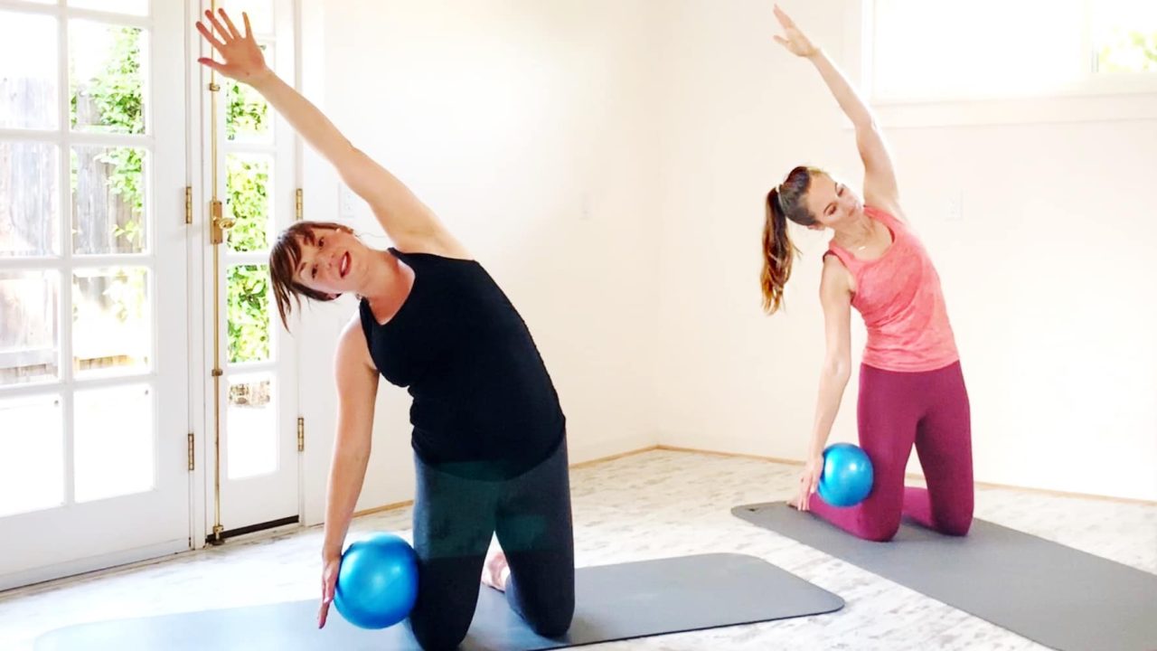 Stretching routine with Becca & baby by Gone Adventuring