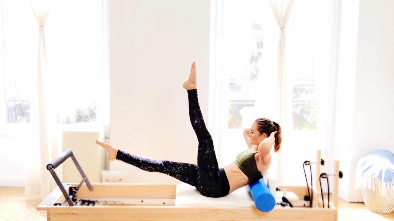 Totally Toned Tight & Coordinated Mind-Body Reformer Roller Workout by Gone Adventuring