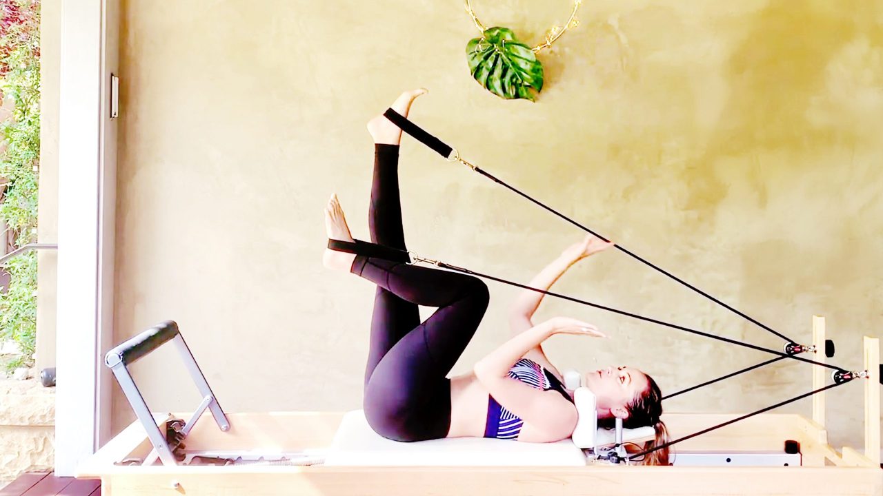 Feet in Straps Series, a "How To" Pilates tutorial by Gone Adventuring