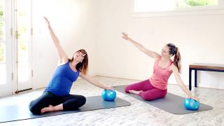 Side Bend & Twist with Becca & baby by Gone Adventuring