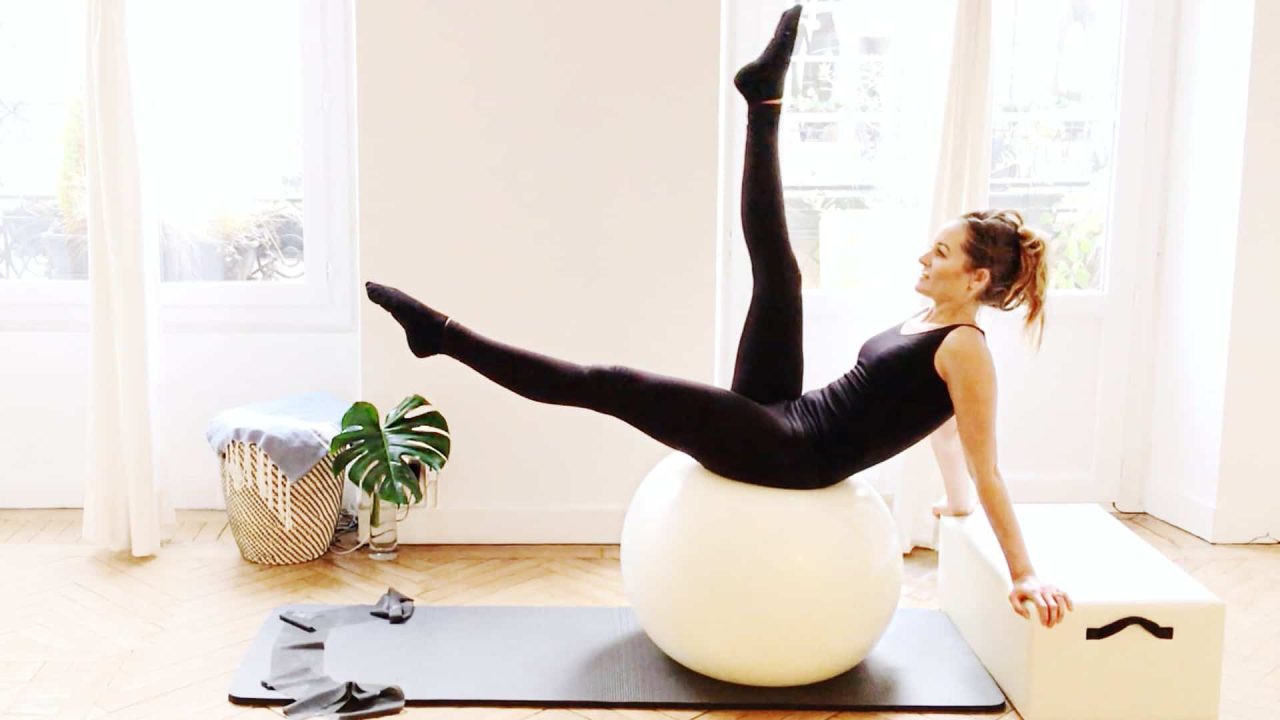 TTBS fitball workout - Fit Body Sculpt by Gone Adventuring