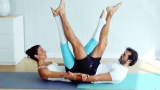 Partner Pilates Mat Class Live Replay with Cloè & Aron