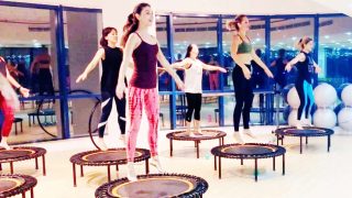 Cardiolates Rebounding Workout with Cloè - Gone Adventuring