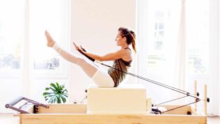 full body fitness Pilates The Magic Reformer workout by Gone Adventuring