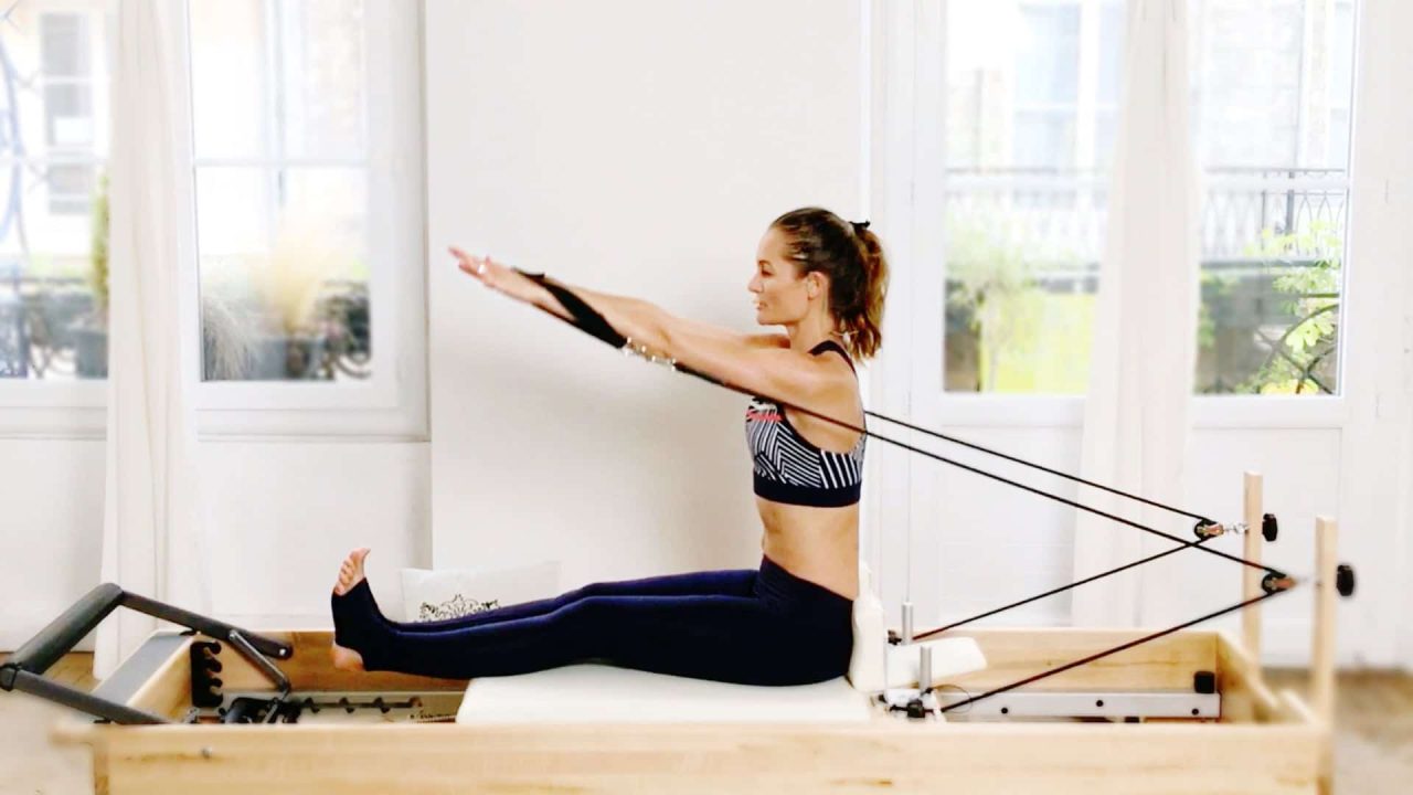 Seated Tall Postural PILATES EXERCISE Tutorial by Gone Adventuring