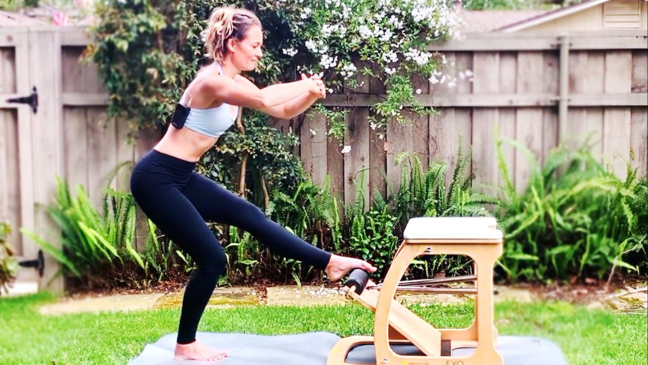 Lower Body Burn-out on the PILATES CHAIR by