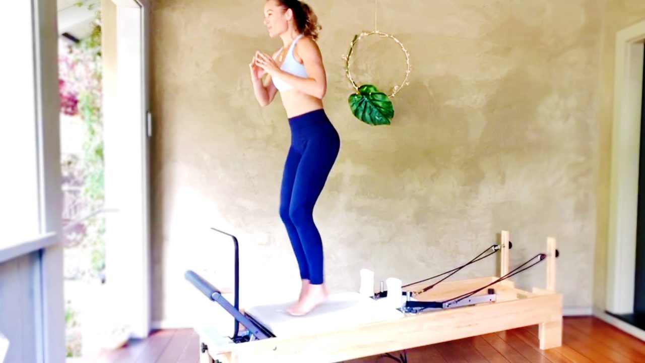 Energizing Cardio Reformer Jump Workout, Live Replay by gone Adventuring