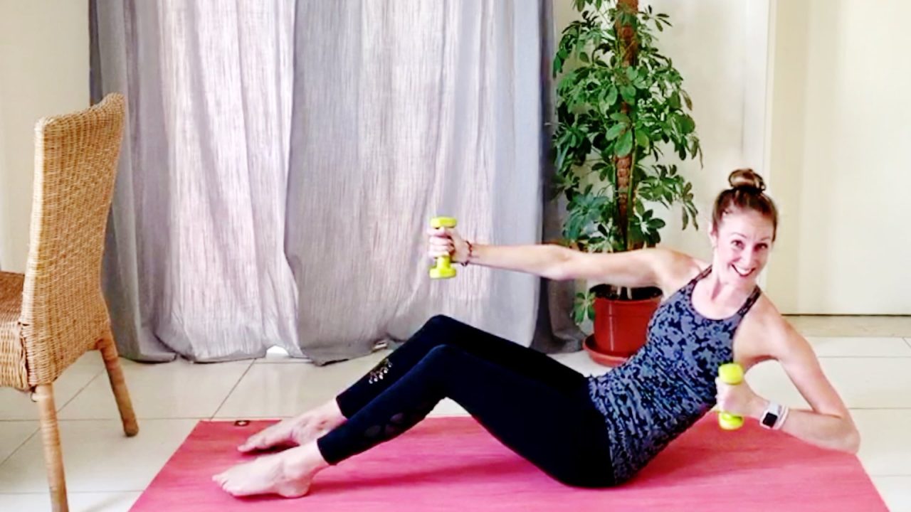 Move those Arms, Abs, Booty & Barre! with Vicky, Live Replay on Gone Adventuring