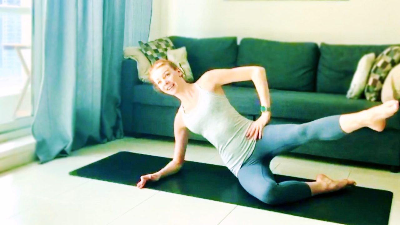 Pick-me-up Workout, Flow & Go Mat, no equipment with Ruta, Live Replay on Gone Adventuring