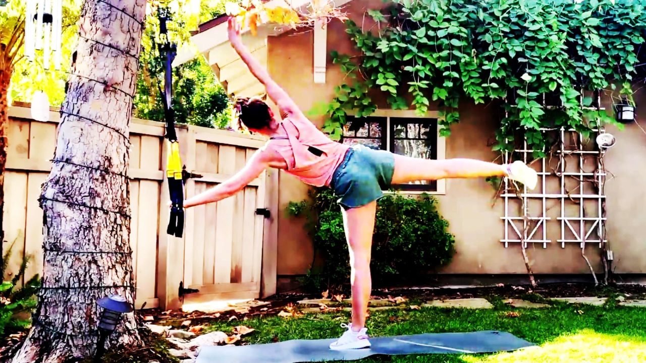 TRX Workout at home - A new way to do your BARRE work! by Gone Adventuring