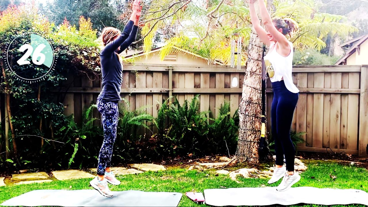 Day 8: Full Body HIIT - Booty, Core, Squats & more! by Gone Adventuring