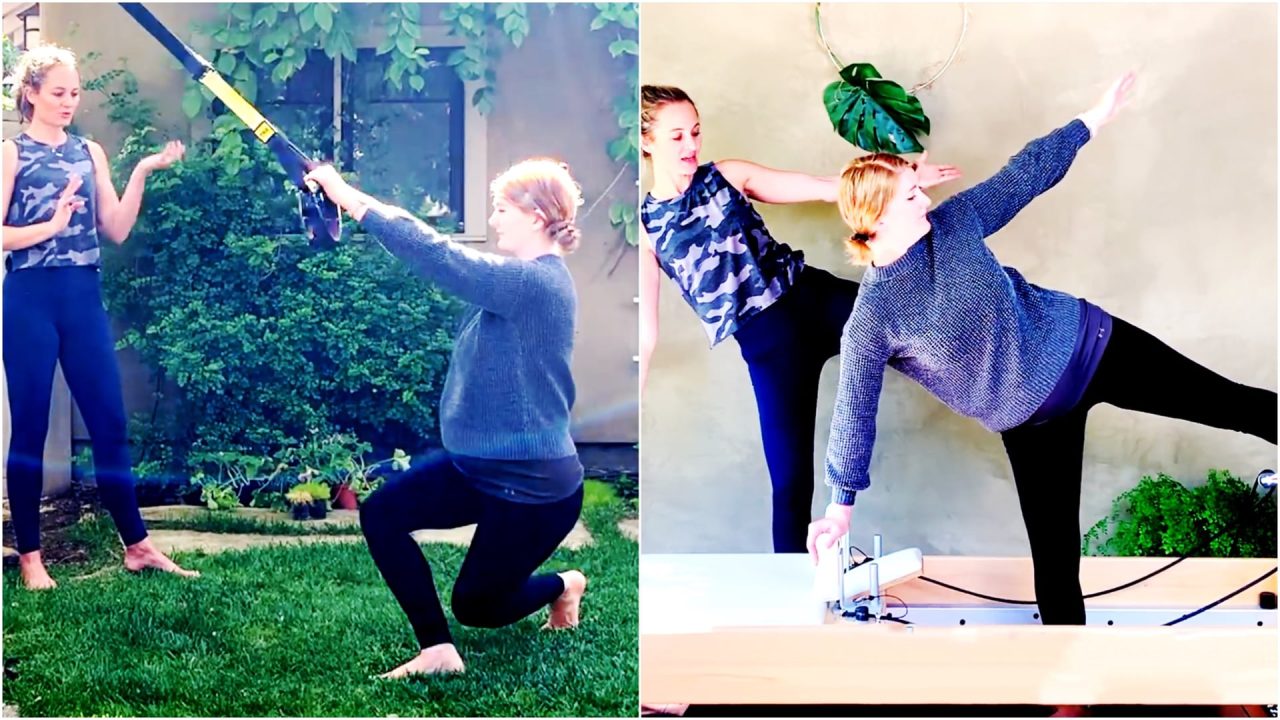 Prenatal Workout for Balance, Grace and Strength at 25 weeks by Gone Adventuring