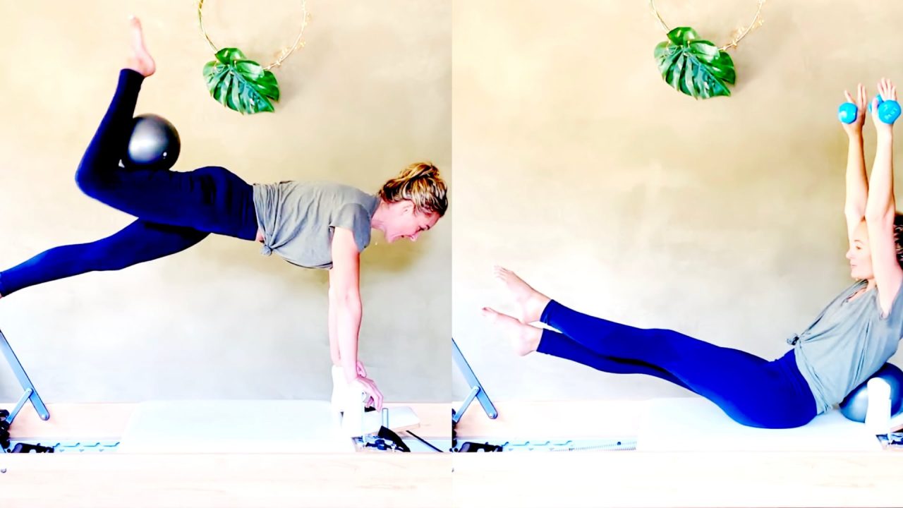 24 MIN Soft Ball Sculpt + 19 MIN Balance Beam Jumps