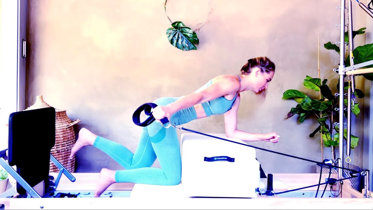 Back & Booty Burnin' Jump, REFORMER FIT IN 15-20