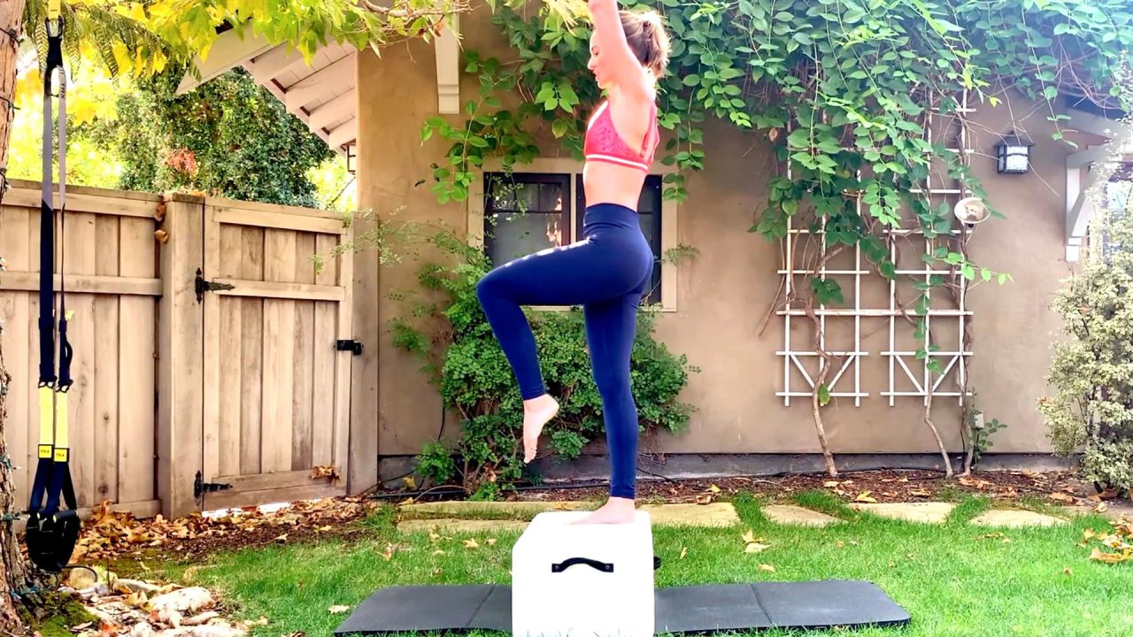 Full Body Shed & Shred Cardio Box Step, Live Class Replay